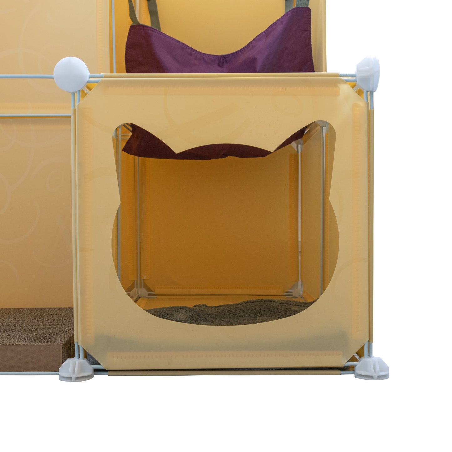 Medium-Sized Kitty Cubby Play Tower