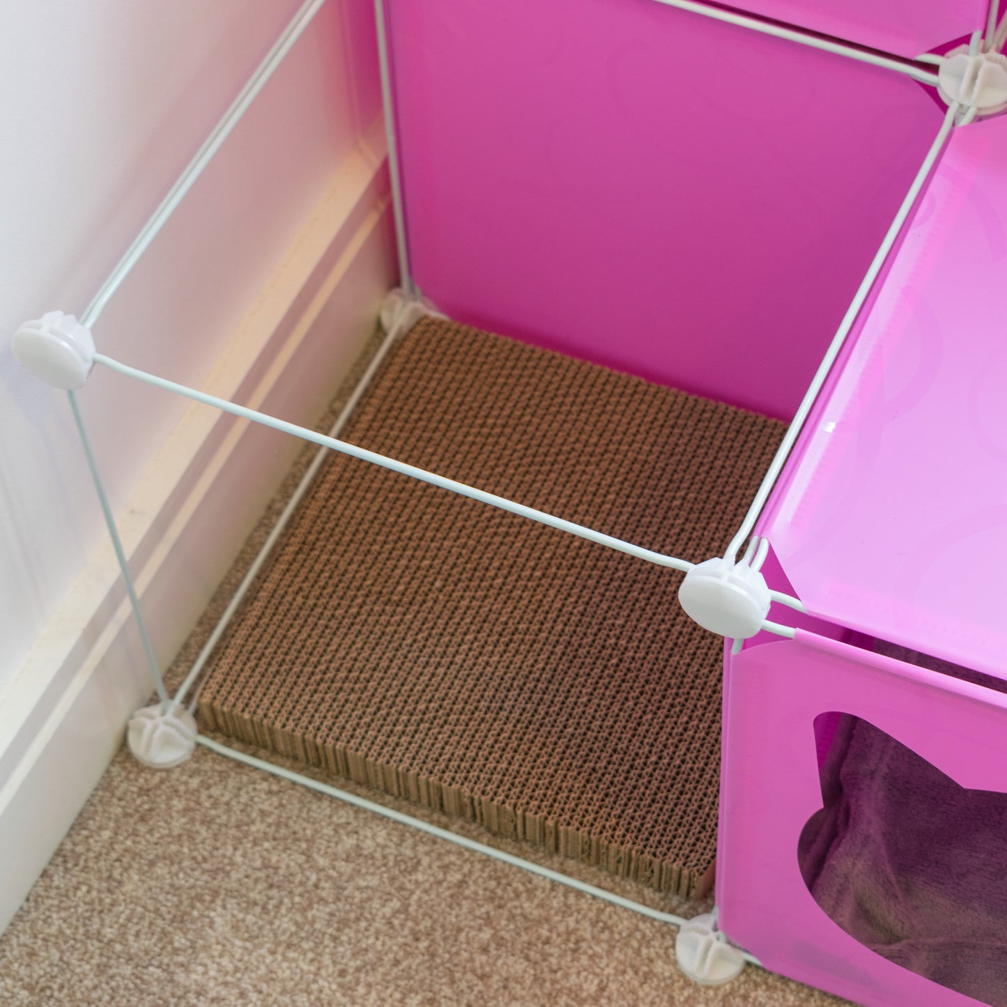 Medium-Sized Kitty Cubby Play Tower
