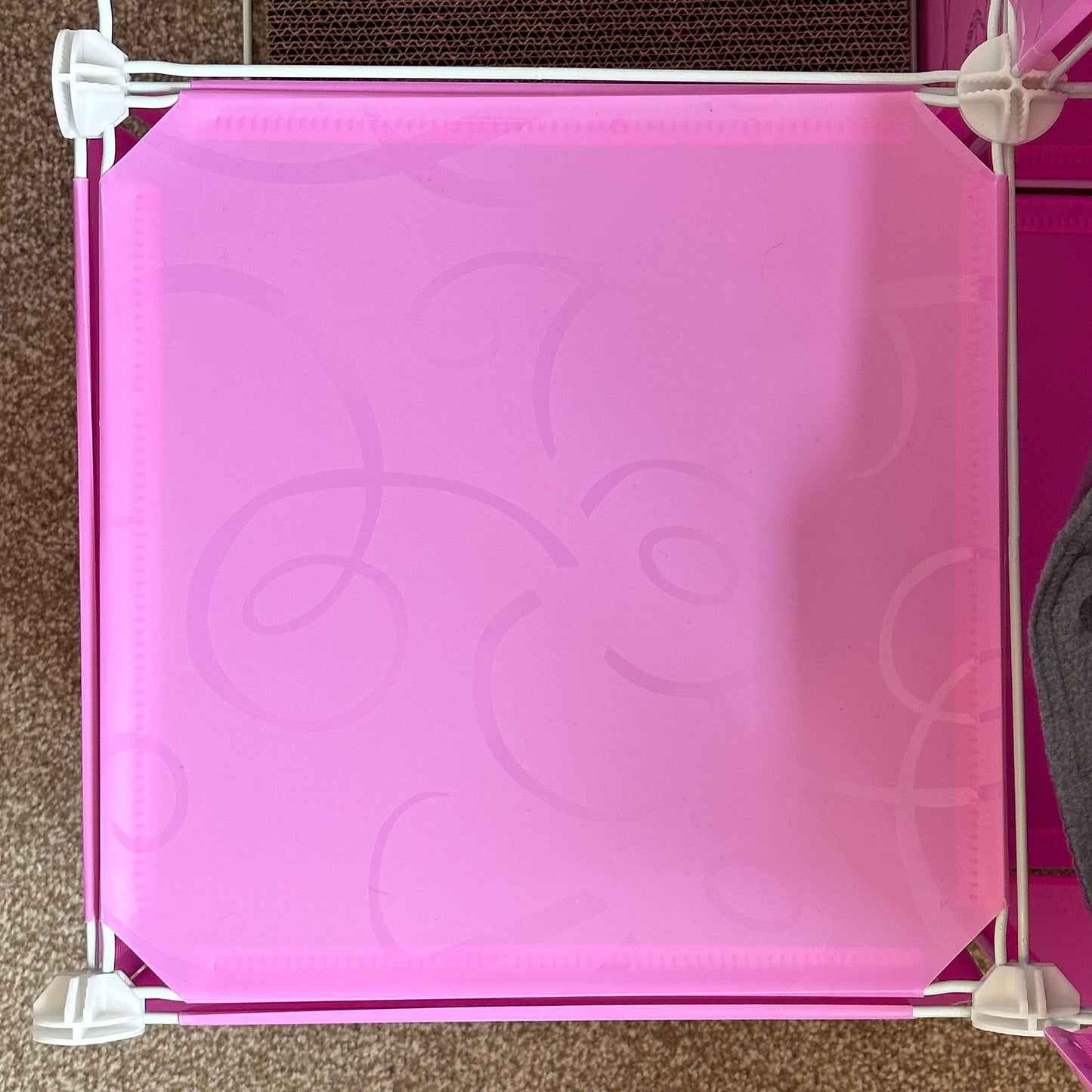 Medium-Sized Kitty Cubby Play Tower