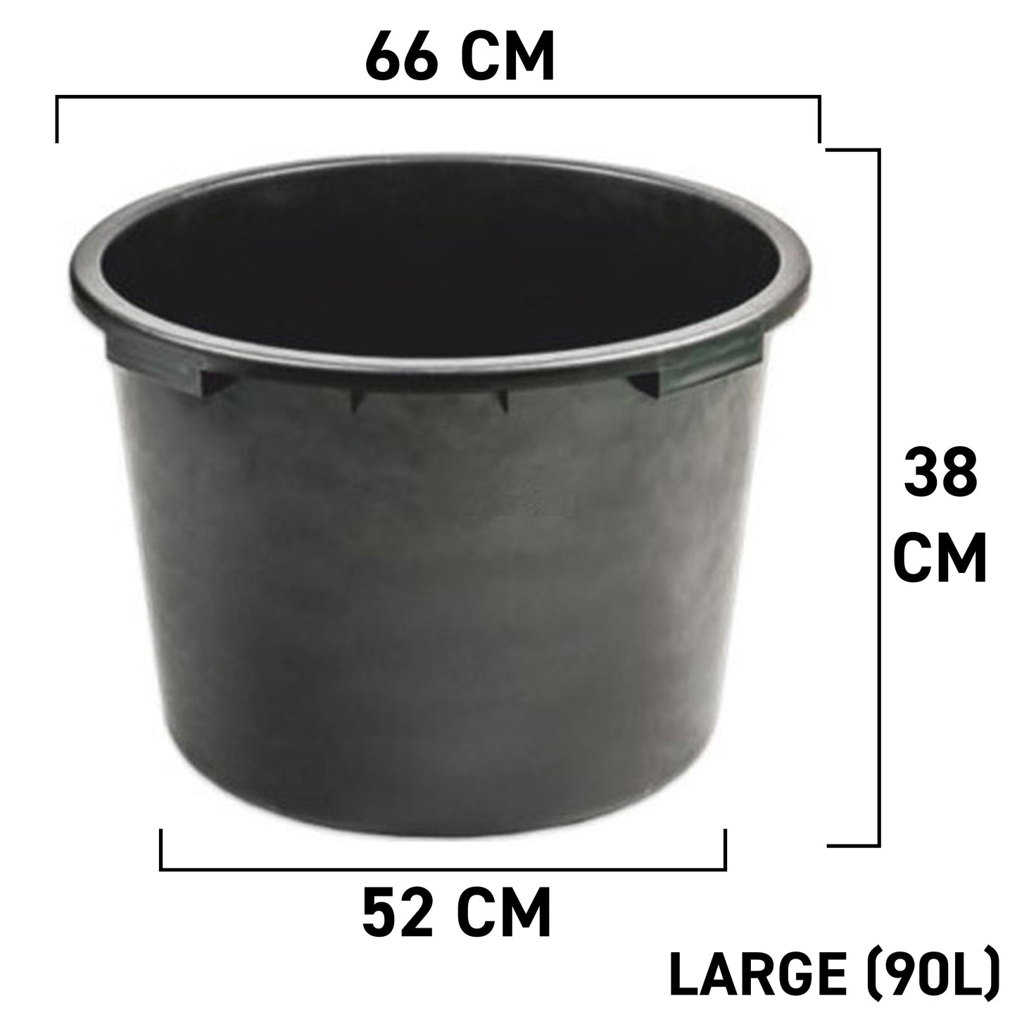 90L Circular Mixing Container