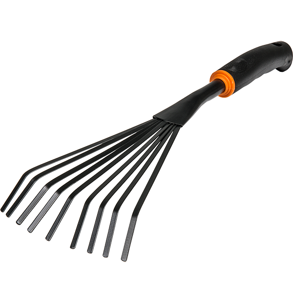 De Luxe 9-Tooth Garden Broom Rake