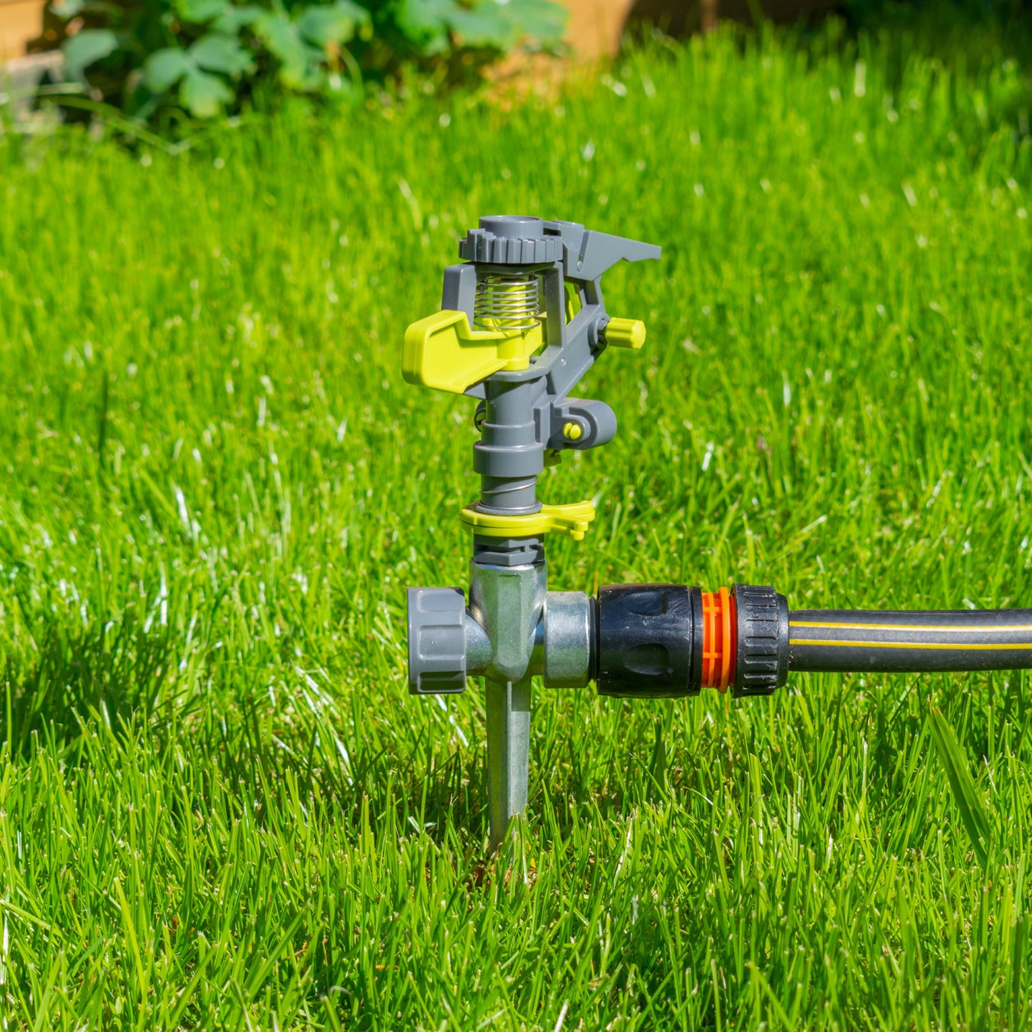 Lime-Coloured Pulsating Spike Sprinkler