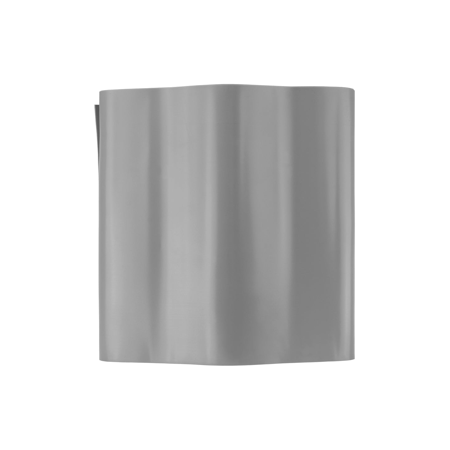 Light Grey Plastic Wave‑Pattern Lawn Edging Strip – 10cm × 9m