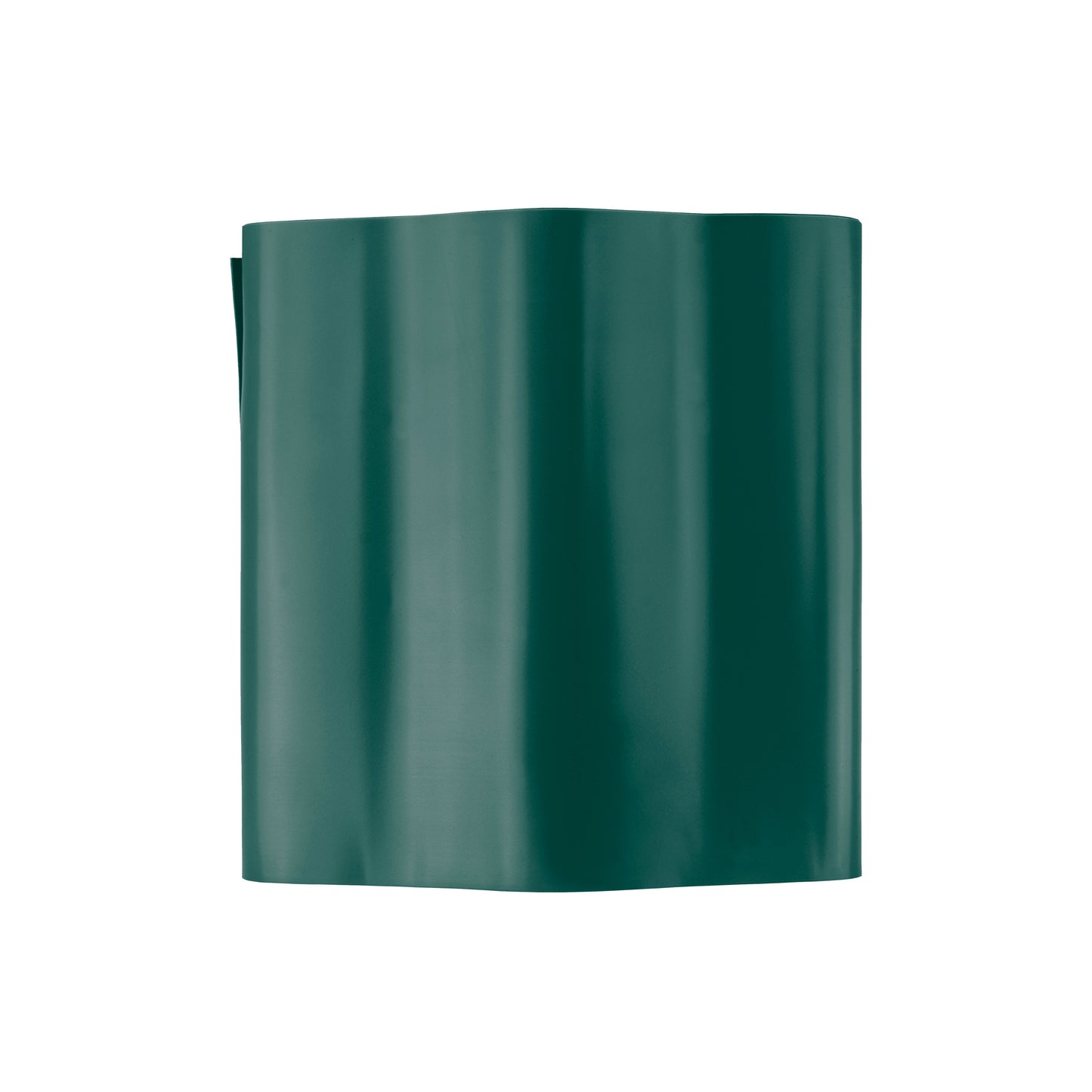 Green Plastic Wave‑Pattern Lawn Edging Strip – 10cm × 9m