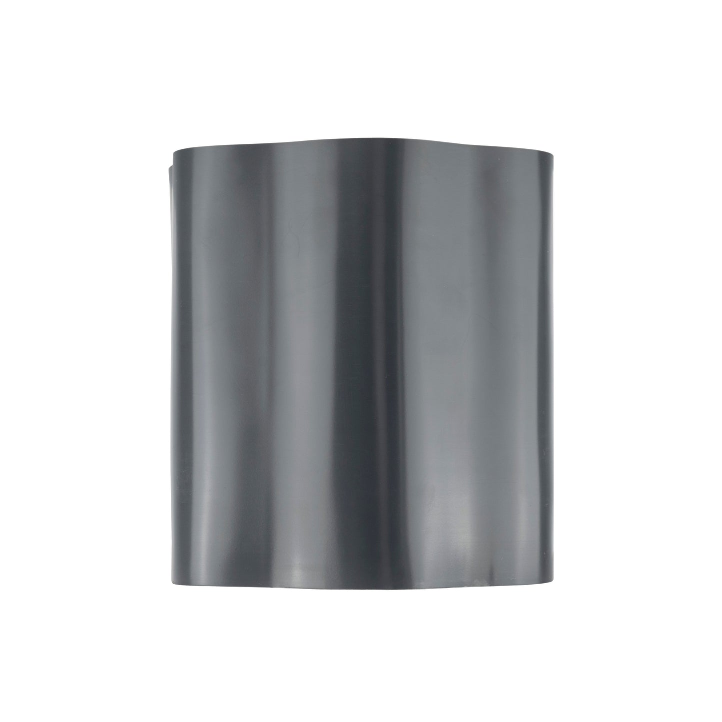 Grey Plastic Wave‑Pattern Lawn Edging Strip – 10cm × 9m