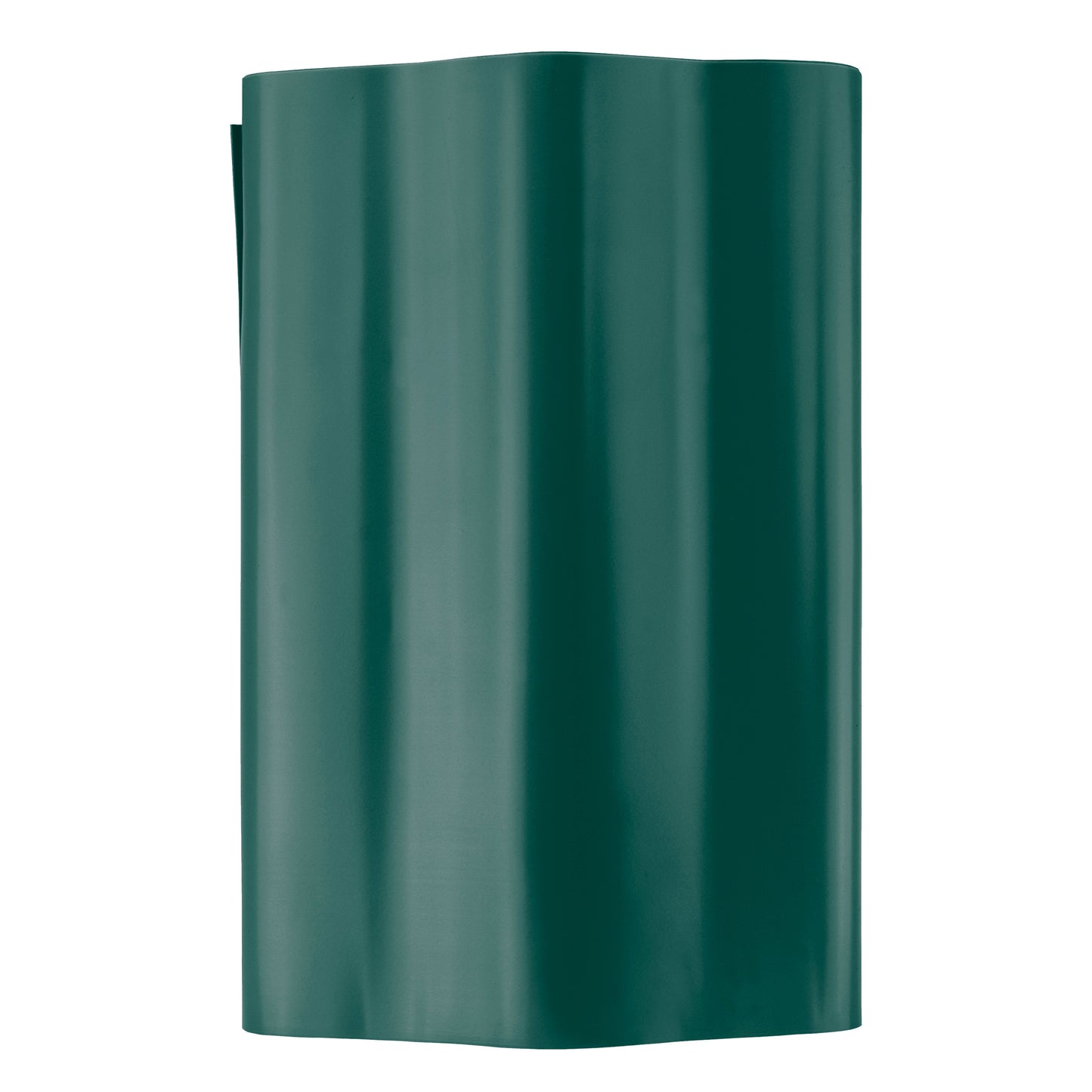 Green Plastic Wave‑Pattern Lawn Edging Strip – 25cm × 9m