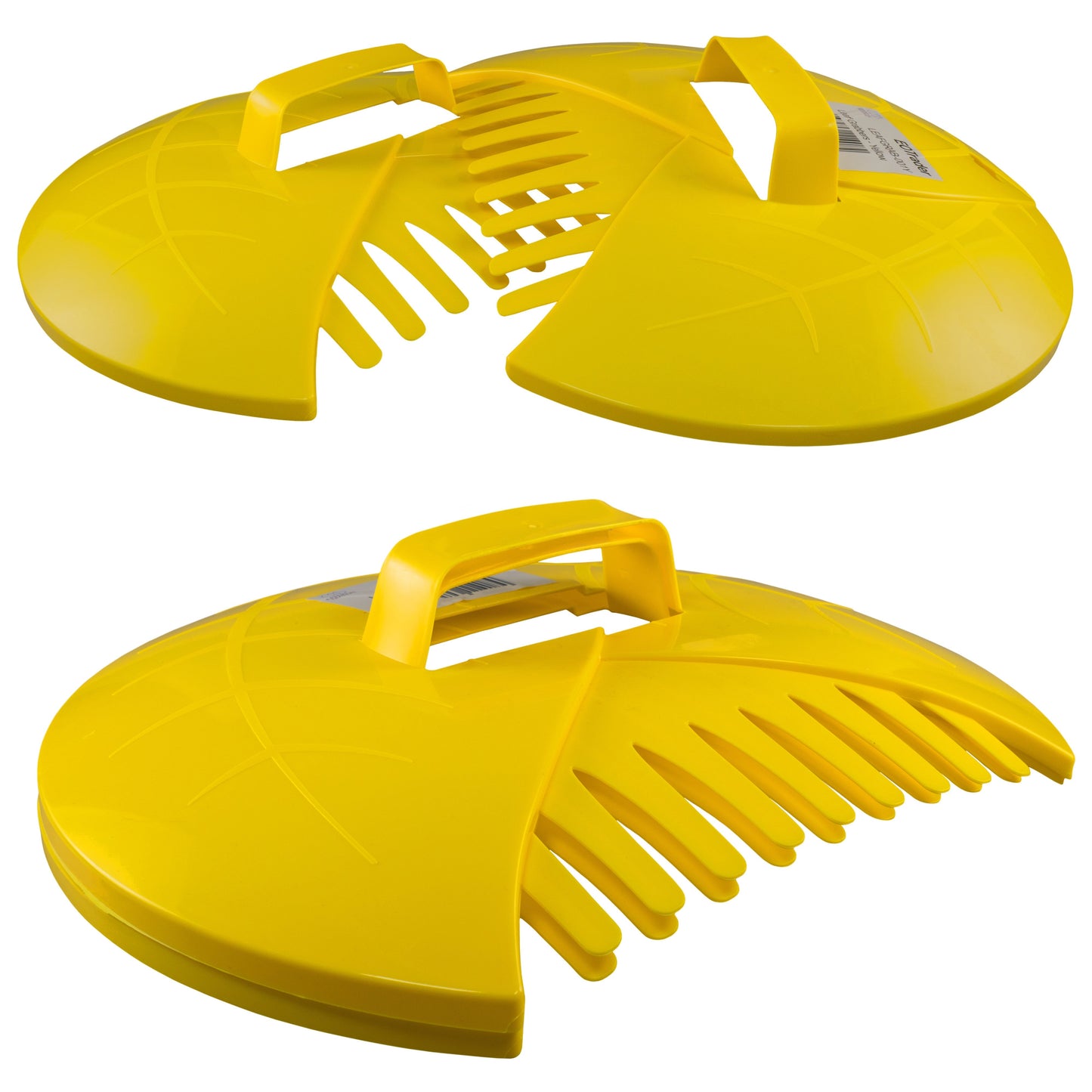Leaf Grabber Scoops for Garden Cleaning Yellow