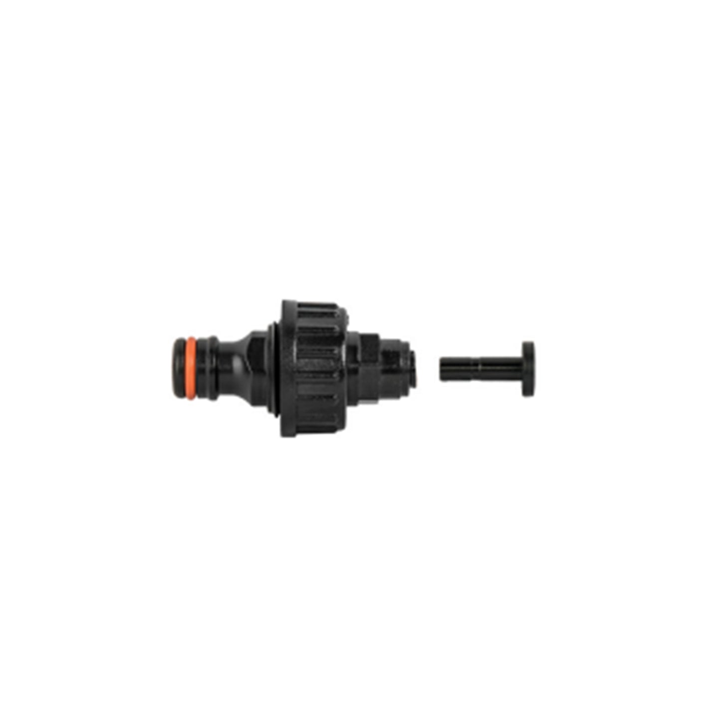 15m Outdoor Garden Misting Set – Black & Orange