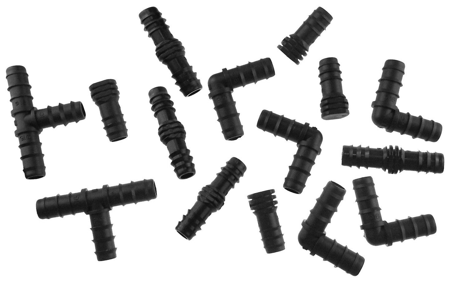 POROUS15 1/2” Barb Hose Connectors Mix