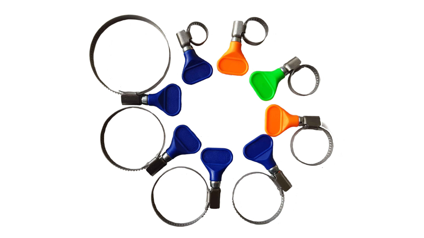 A2 Adjustable Grip Hose Clamp, Suitable for 16mm to 27mm