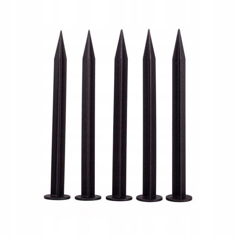 Black Fixing Pegs for Lawn Borders