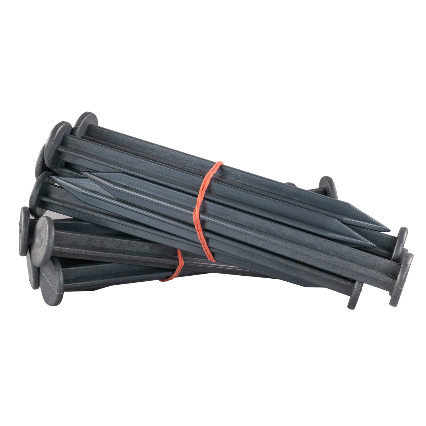 10m Easy Garden Edging Set – 100mm Black Lawn Border with Pegs