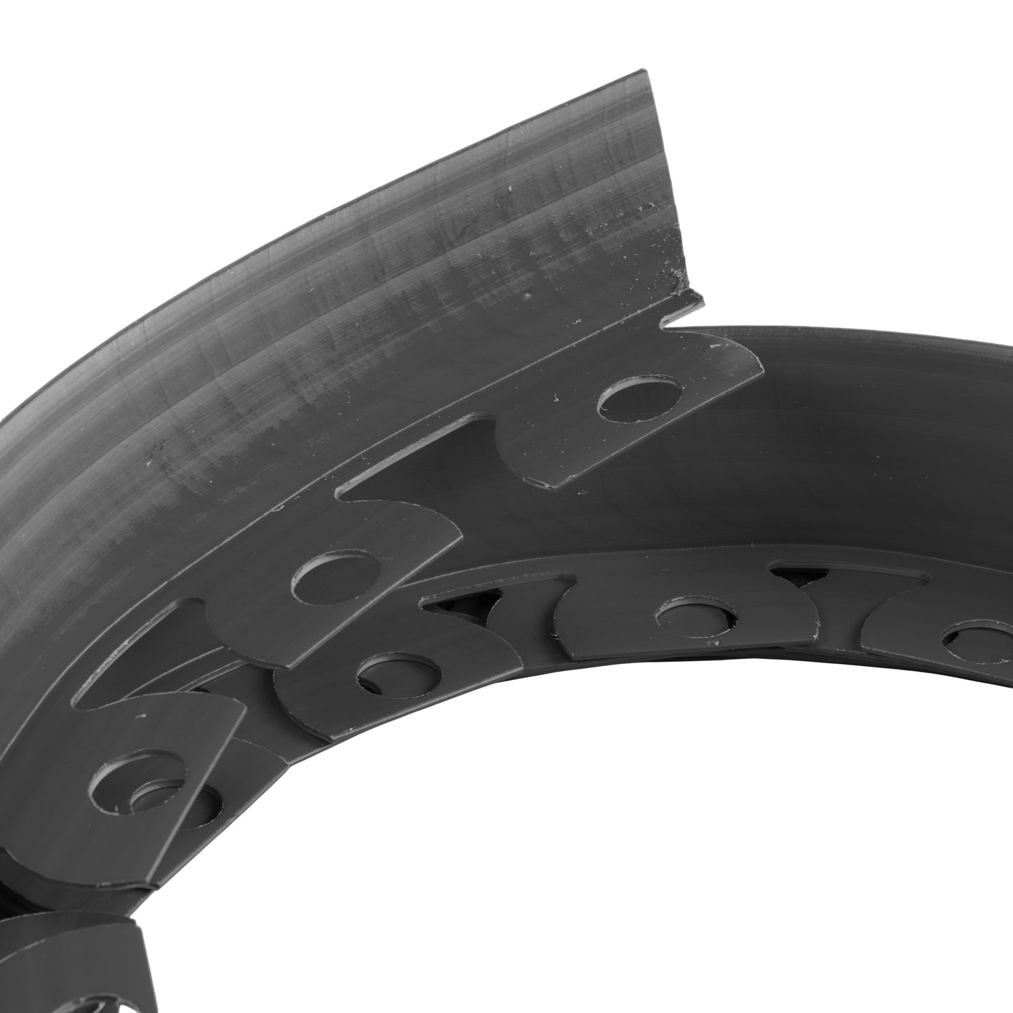 Easy Border Lawn Edging Set 40mm, Black, 10 Metres with Pegs
