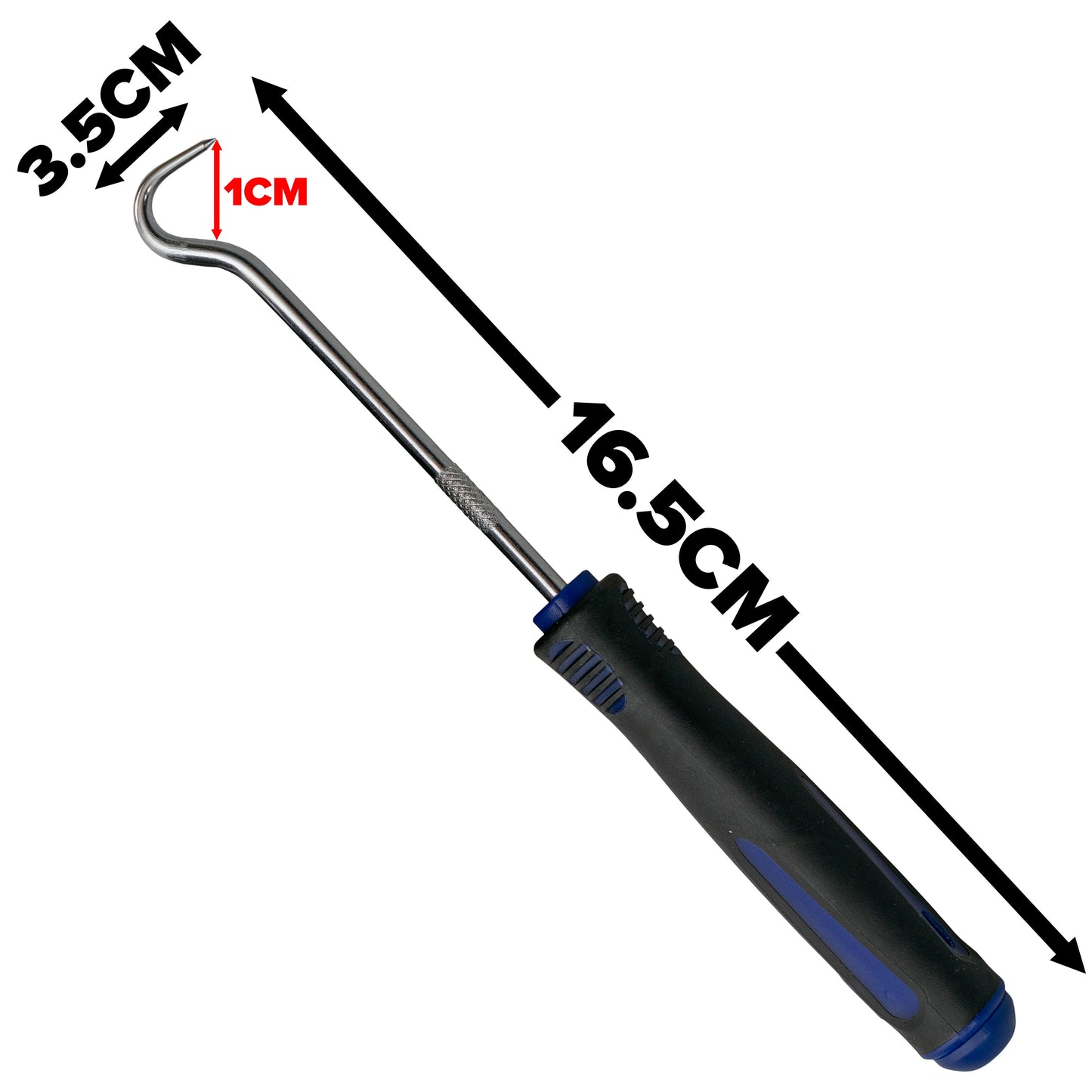 6”/150mm Blue Pegs for Weed Control Membranes with Buffer Washers