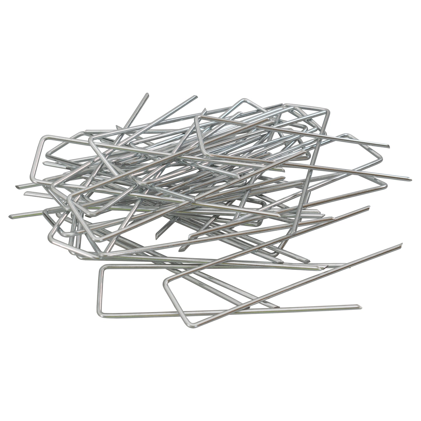 6”/150mm Red Pegs for Weed Control Membranes with Buffer Washers
