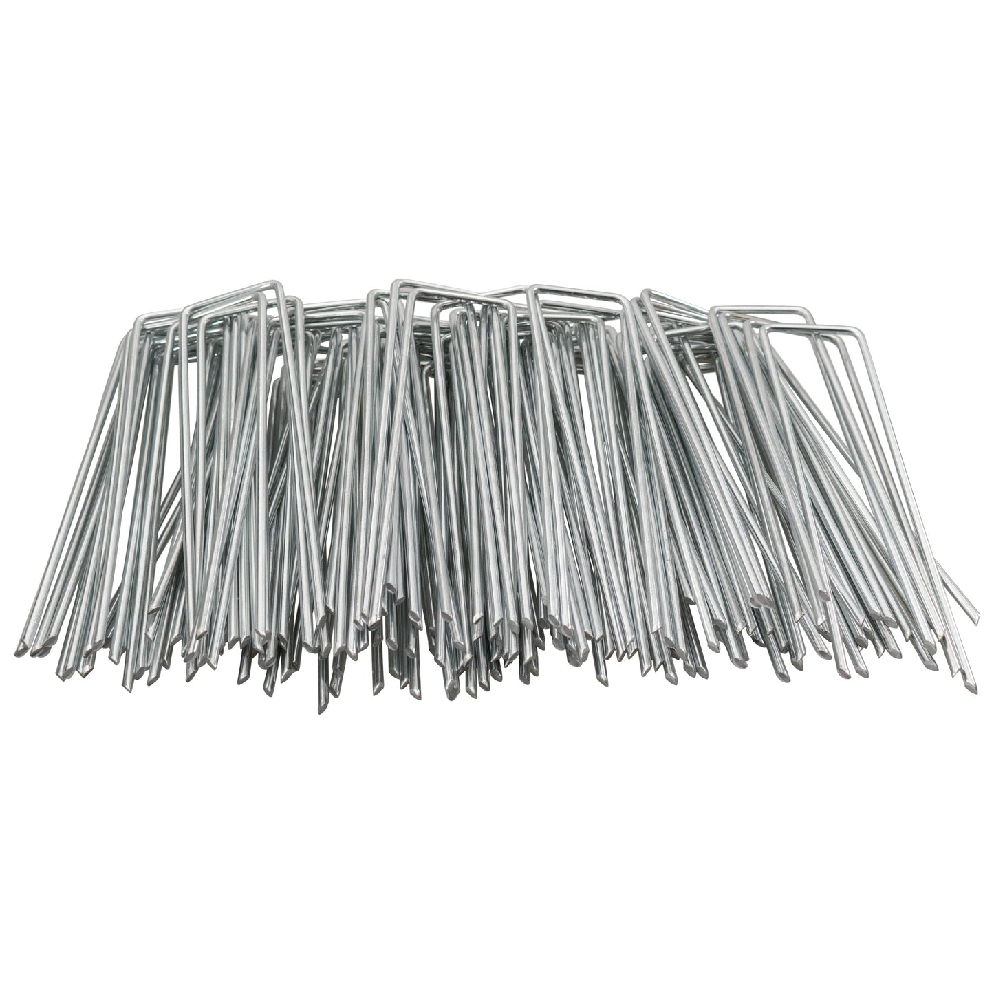 6”/150mm Red Pegs for Weed Control Membranes with Buffer Washers