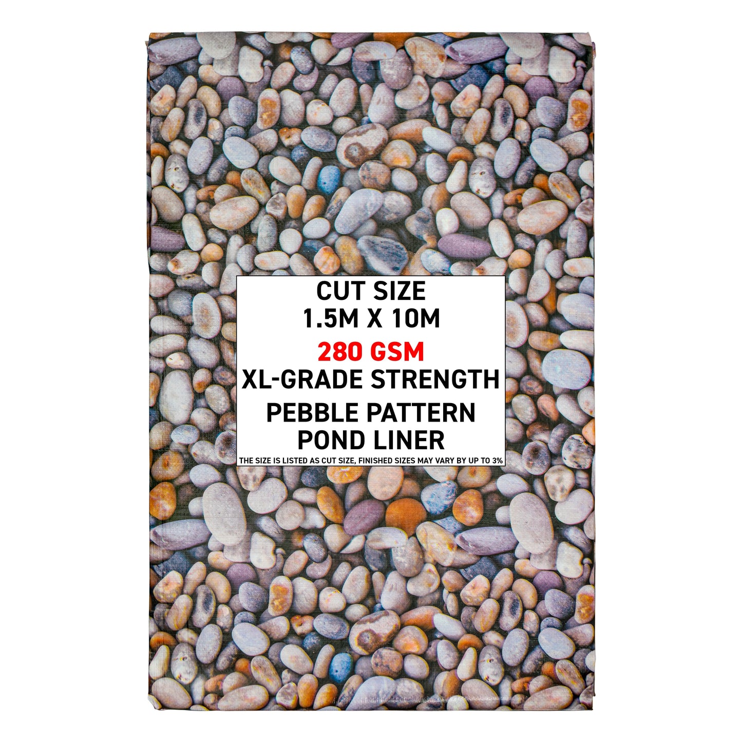 Premium Heavy-Duty Pond Liner 1.5m x 10m