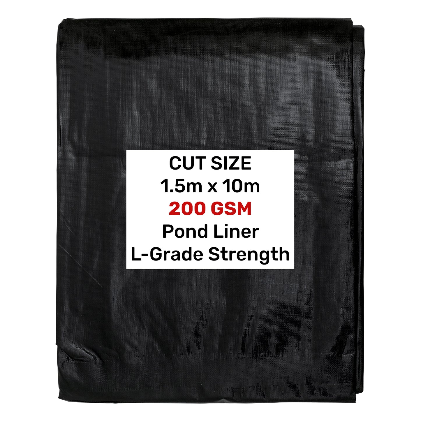 L-Grade Garden Pond Liner 1.5m x 10m