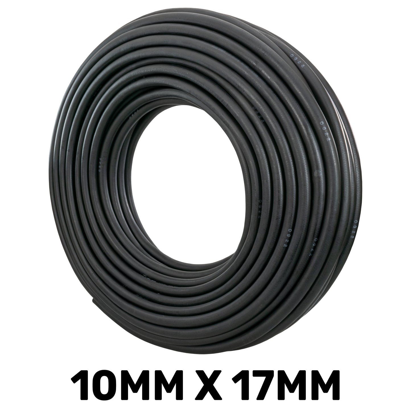 10 mm Braided Rubber Fuel & Oil Hose – SAE J30 R6 Compliant