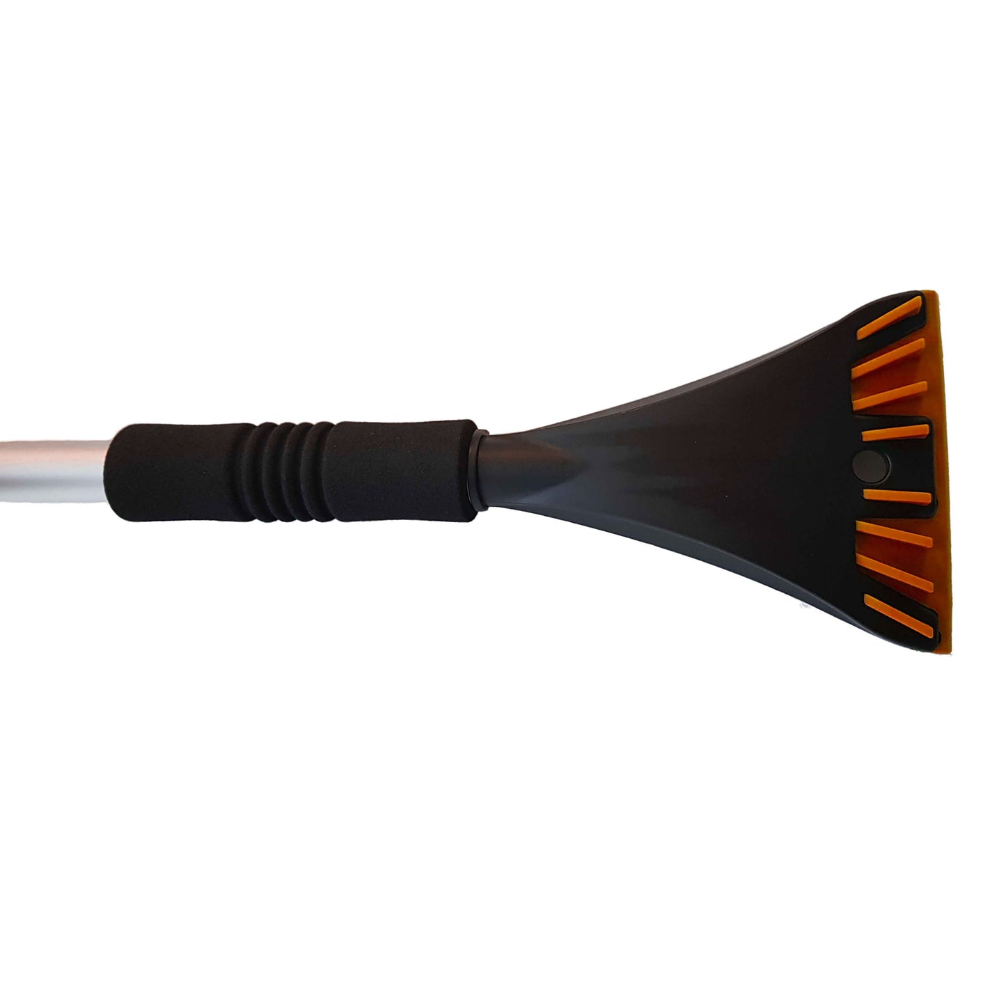 Orange Extendable Snow Brush with Ice Scraper