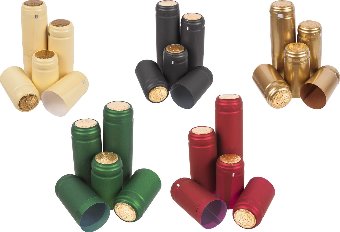 Mixed Shrink Bottle Caps
