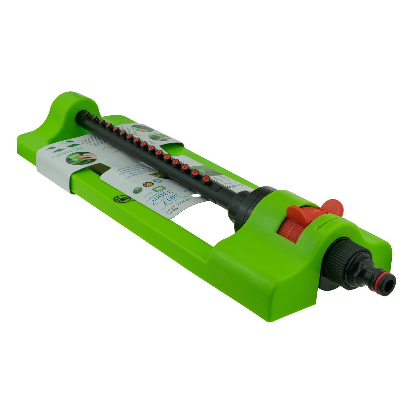 Cost Wise Oscillating Sprinkler, Green Finish