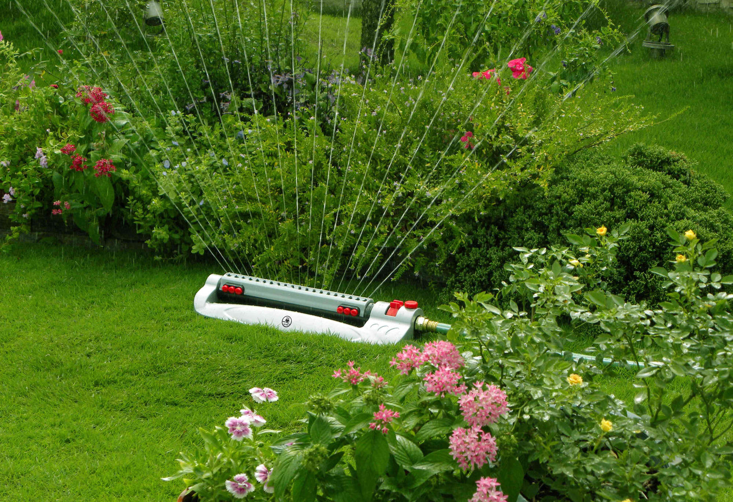 Metal Turbo Oscillating Lawn Sprinkler