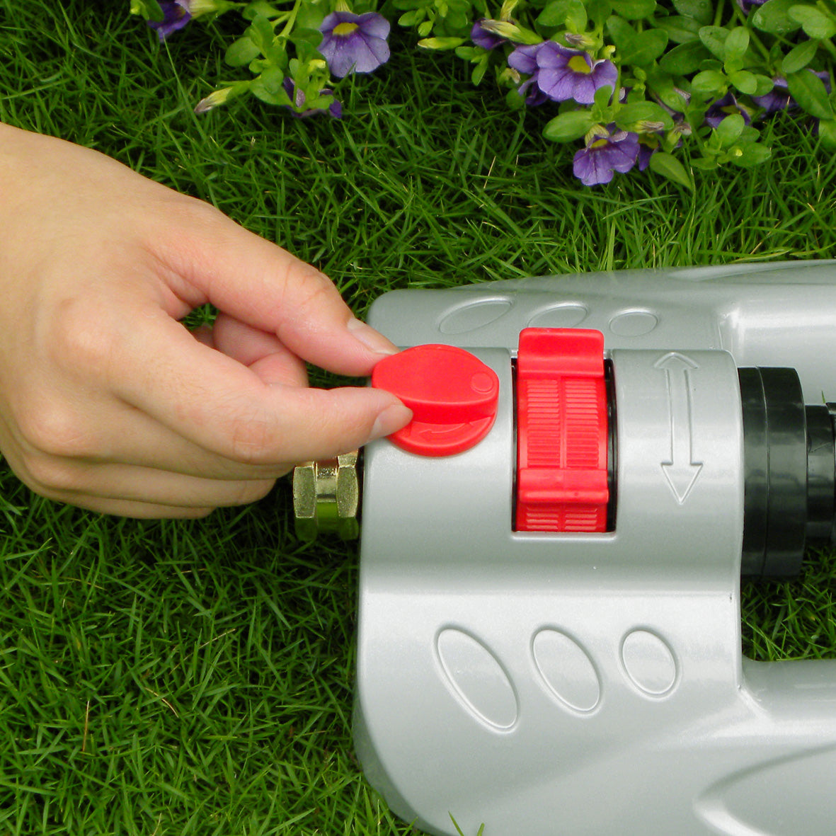 Metal Turbo Oscillating Lawn Sprinkler