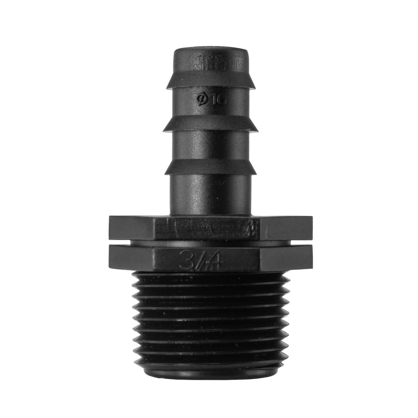 IBC 2” S60X6 Cap with 16mm Straight Hose Barb