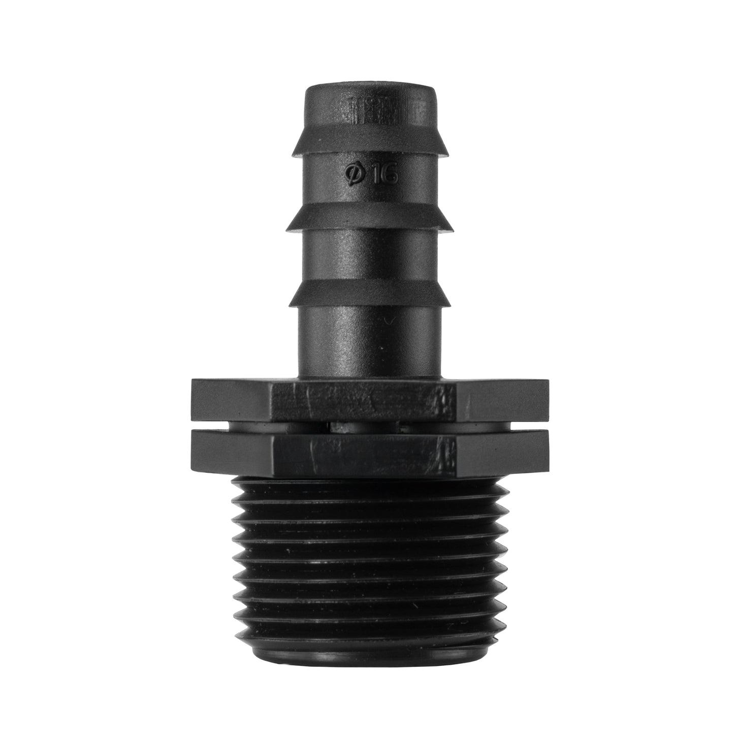 IBC 2” S60X6 Lid with Lever Tap and 16mm Straight Hose Barb Connector