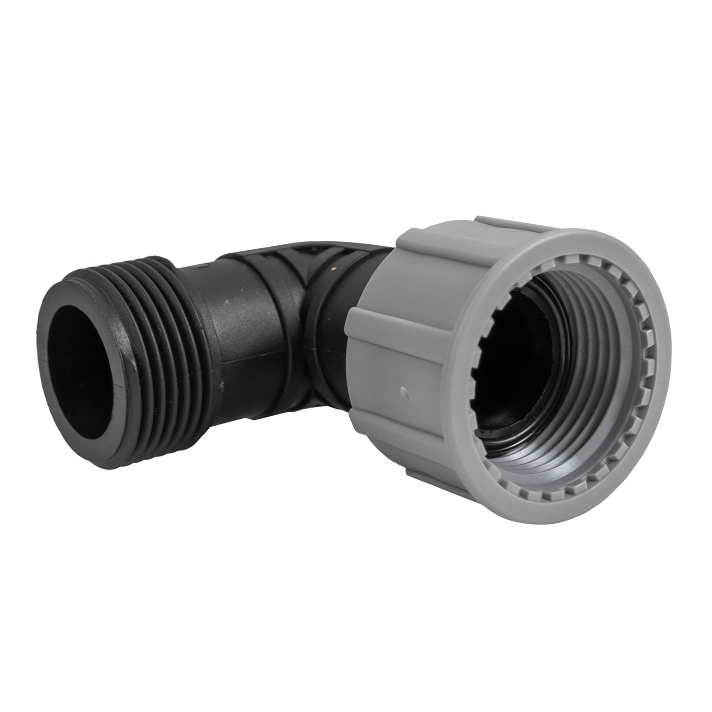 1" BSP Swivel Elbow Connector – Male x Female