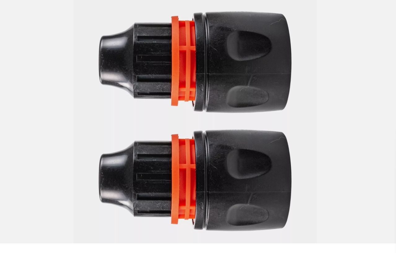 10mm Spiral Hose Connectors for Window Cleaning Water Poles - Pack of 2!
