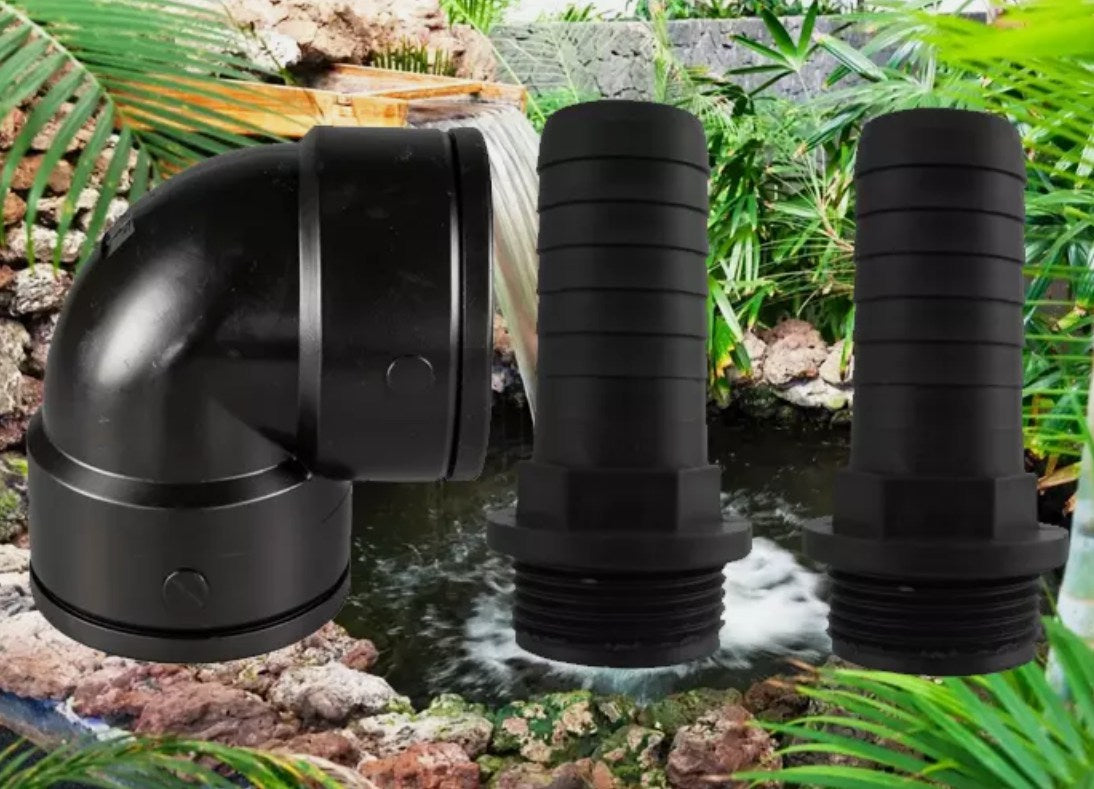 High-Quality 2" Elbow Fitting for Fishpond Pump and Filter Connections!