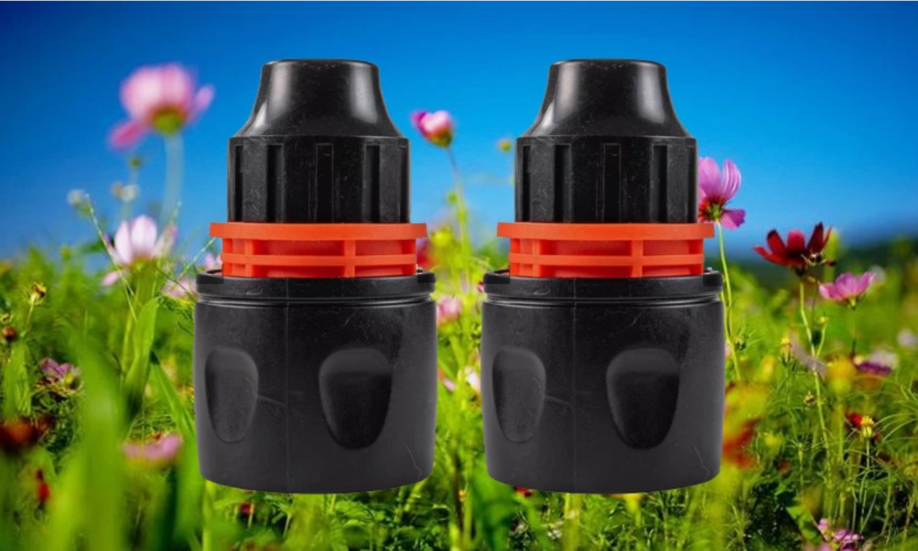 10mm Spiral Hose Connectors for Window Cleaning Water Poles - Pack of 2!