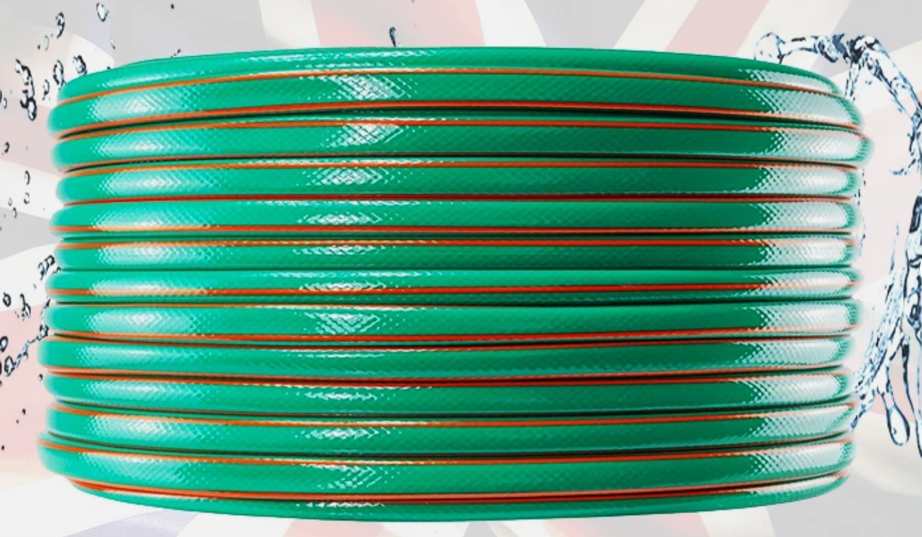 20m Garden Hose (1/2") – Includes Spray Lance, Tap Fitting & FREE Connector Kit