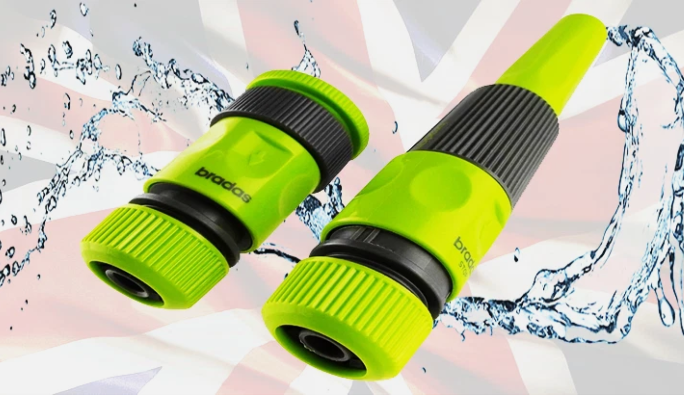 20m Garden Hose (1/2") – Includes Spray Lance, Tap Fitting & FREE Connector Kit