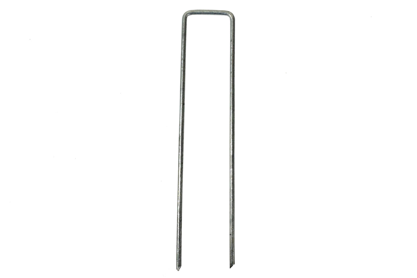 Pack of 100 Metal Pegs/Staples for Weed Matting, 30mm x 150mm