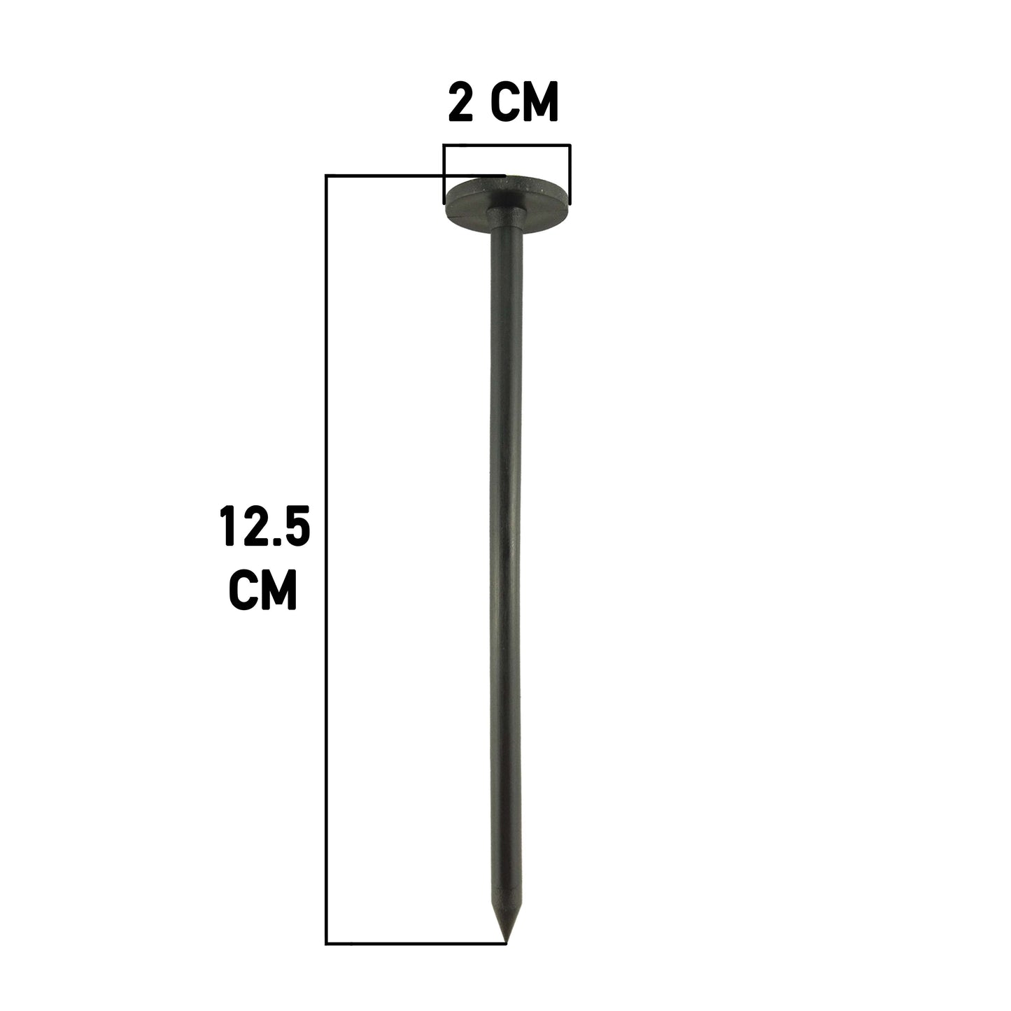 5’’ Small Plastic Fixing Pegs for Weed Control Fabric