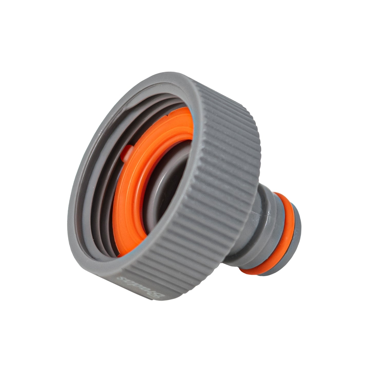 IBC 2” S60X6 End Cap with Twin Lever Tap, Max Flo Connector & Standard Hose Outlet