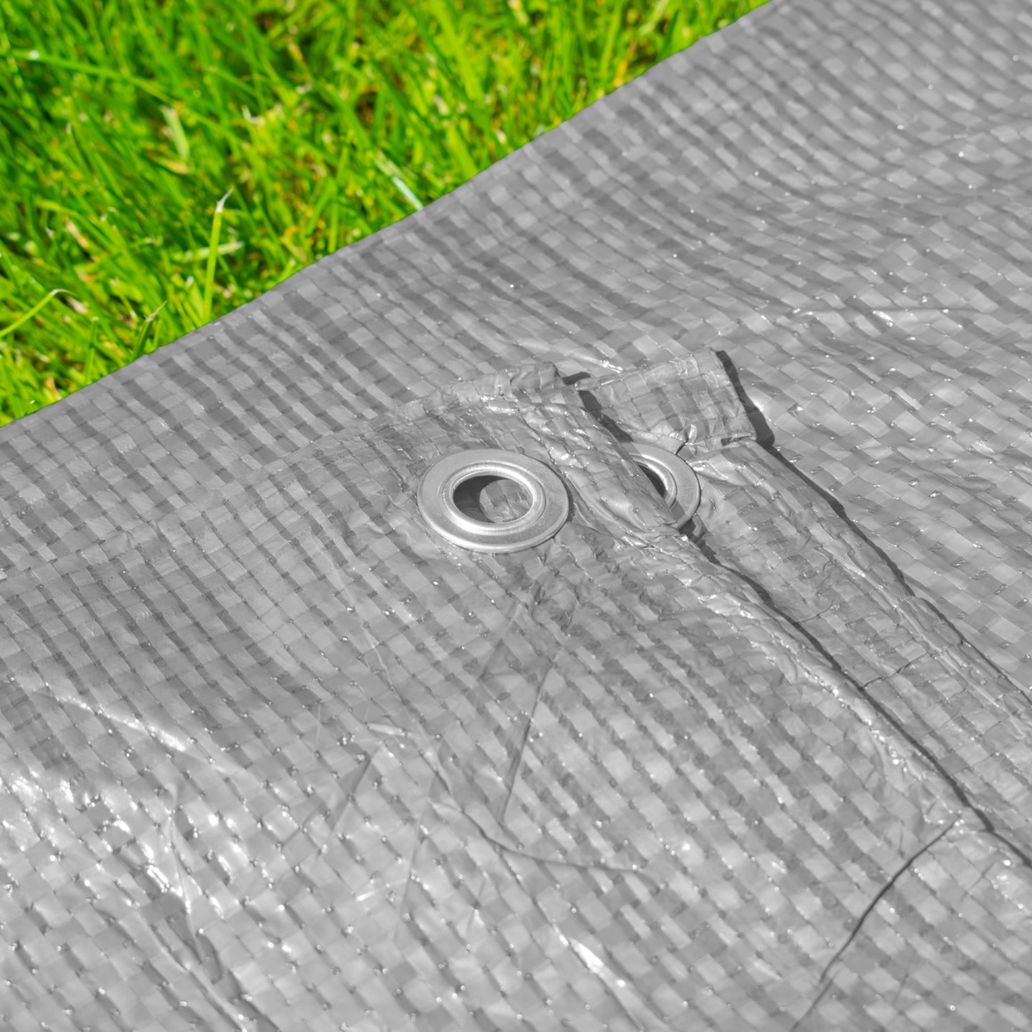 S-Grade Grey Tarp 2m x 2m