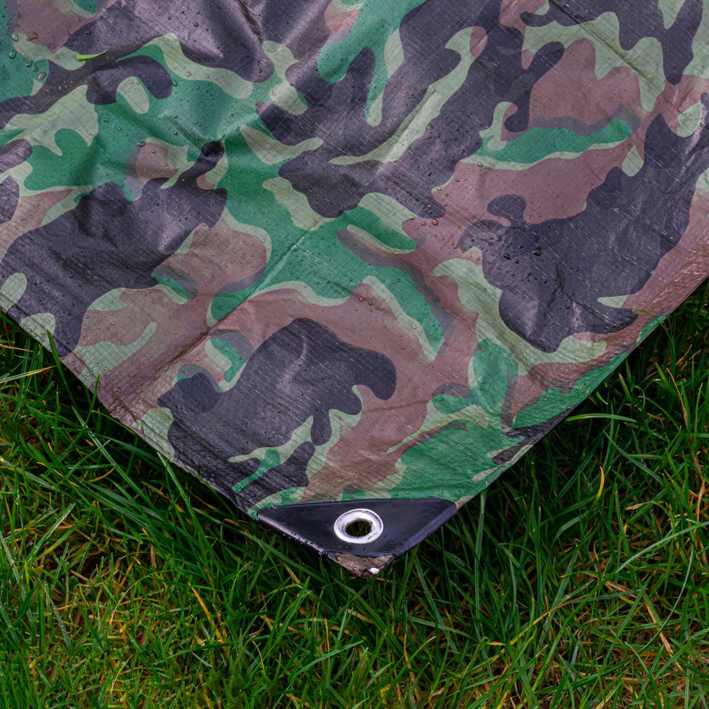 4m × 6m Camouflage Tarp – M-Grade by BRADAS