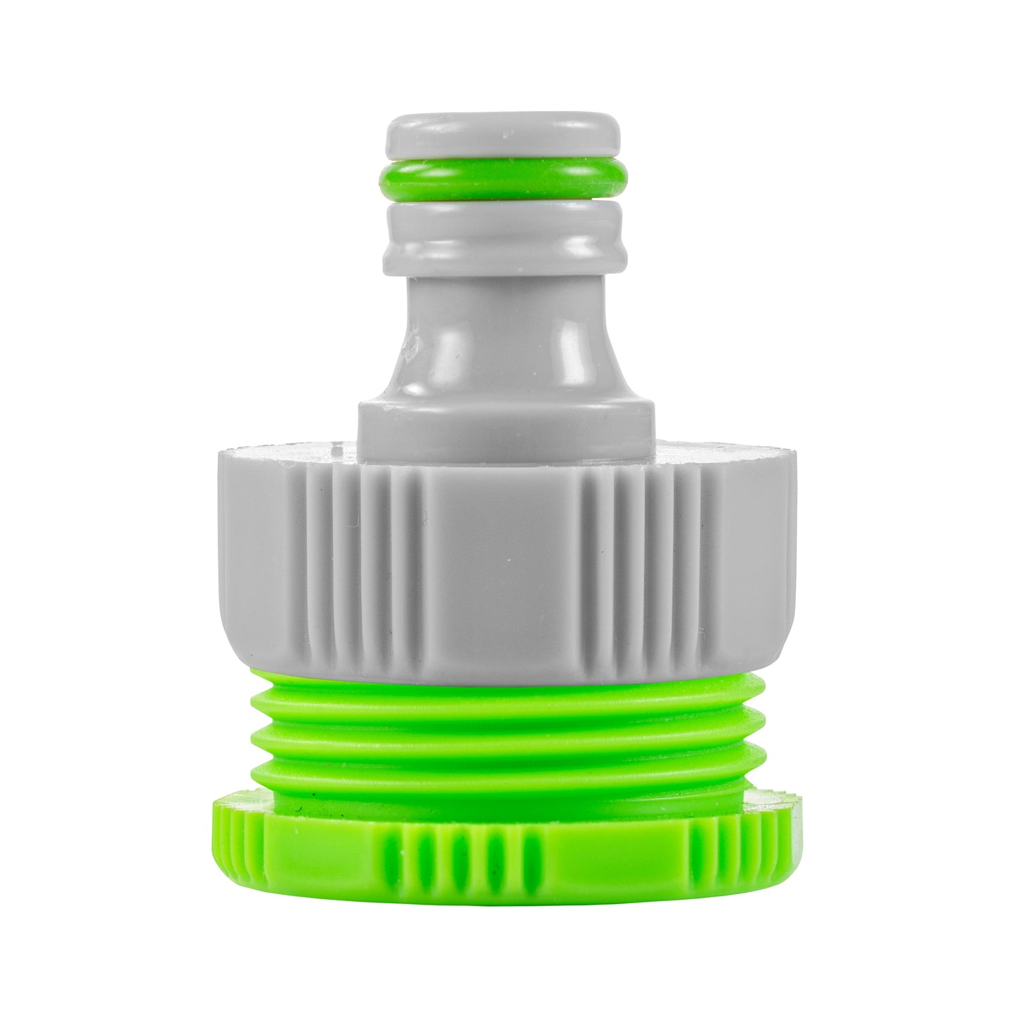 Green/Grey Female Tap Fitting Compatible with 1" or 3/4" BSP Female Threads