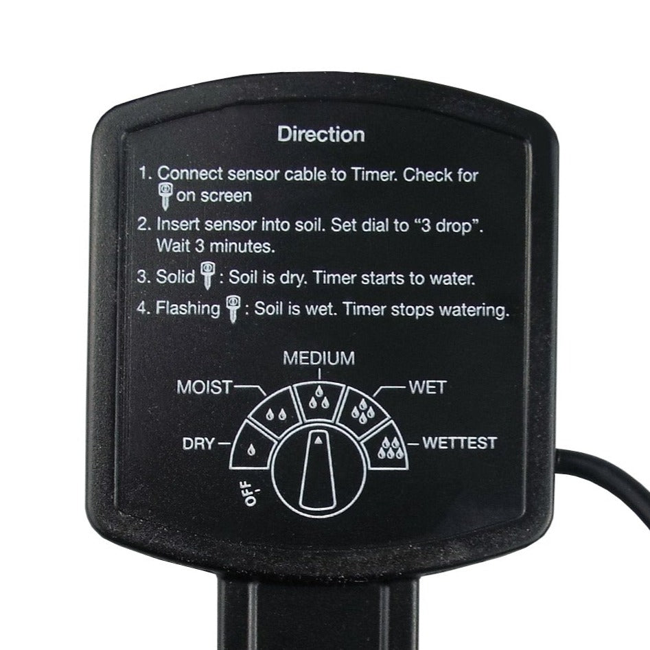 Cost Wise Soil Moisture Detection Probe Compatible with CW Irrigation Timers