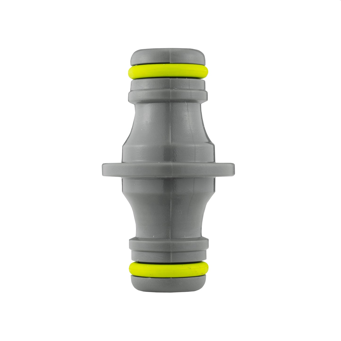 IBC 2” S60X6 Lid with Threaded Hose Adaptor, Dual Male Connector and Lime Hose Fitting