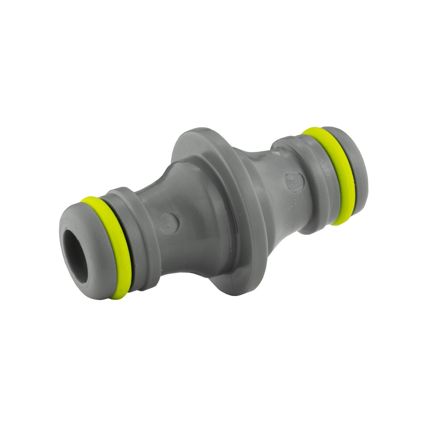 IBC 2” S60X6 Lid with Threaded Hose Adaptor, Dual Male Connector and Lime Hose Fitting