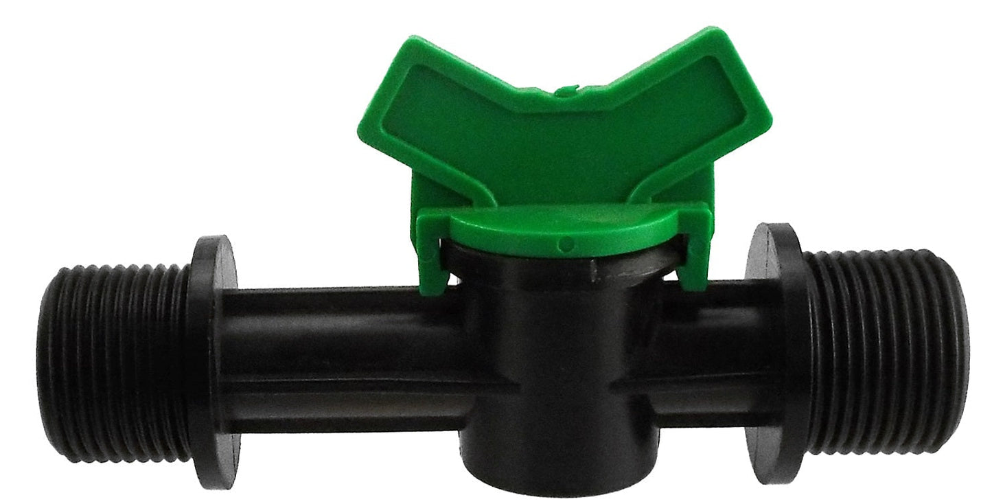 ¾” BSP Male Threaded In-Line Valve for Irrigation Systems