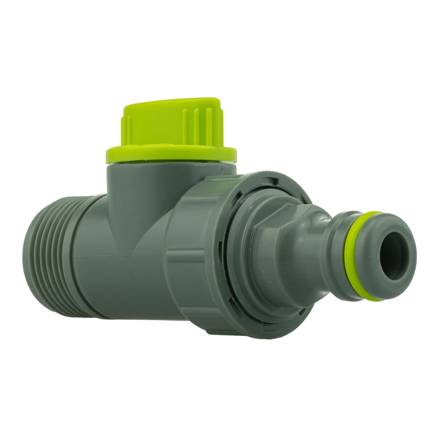 25mm MDPE Wall Flange Set Including Quick-Connect Valve