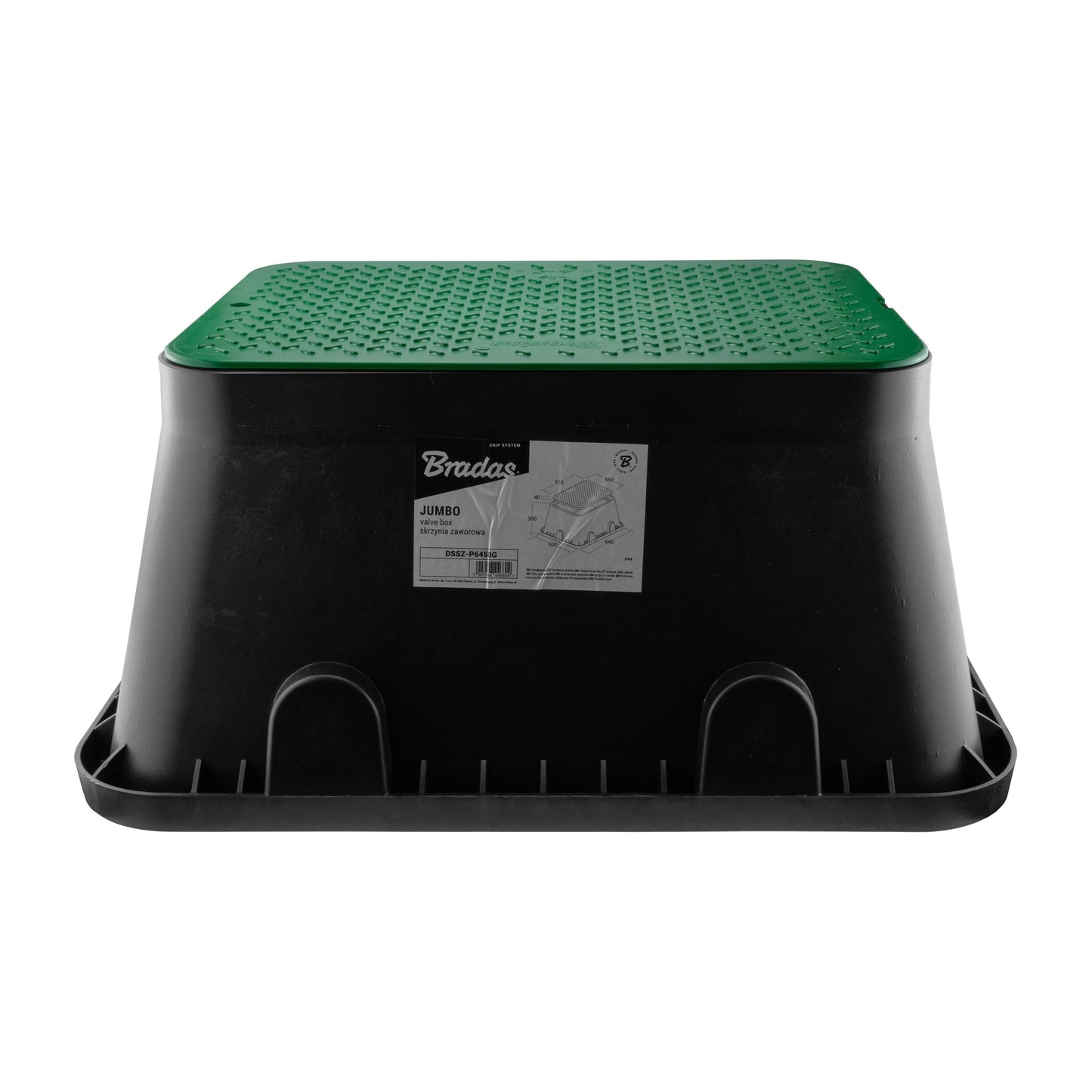 Heavy-Duty Jumbo Valve Box 64x50cm