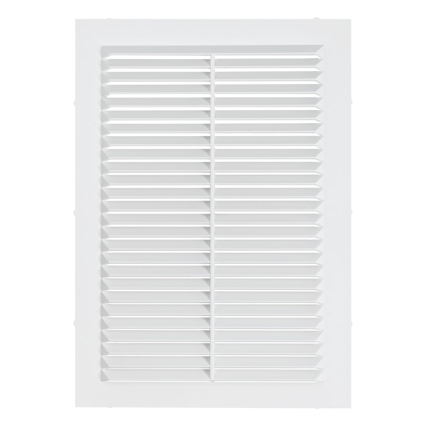 180mm x 250mm Classic Louvre Vent D/180X250RW with Insect Screen