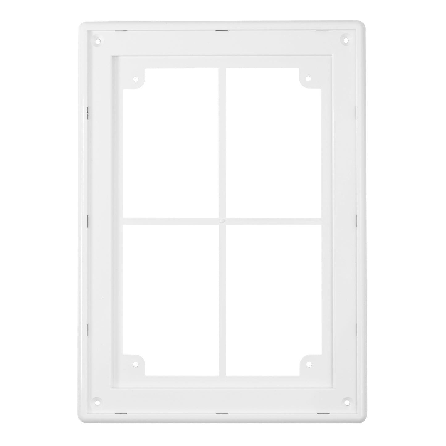 180mm x 250mm Classic Louvre Vent D/180X250RW with Insect Screen
